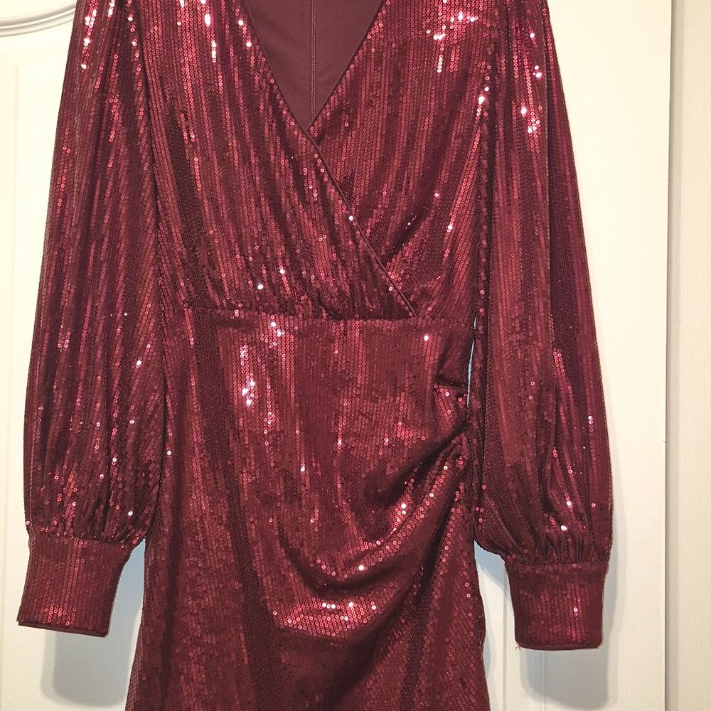 Sparkly Red Dress - Picture 2 of 5